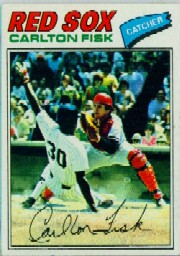 1977 Topps Baseball Cards      640     Carlton Fisk